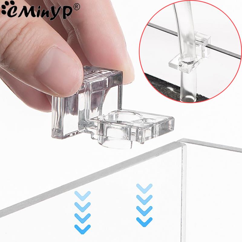 Aquarium Fish Elevator - 4Pcs Fish Tank Acrylic Clips for