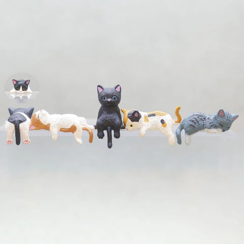 1Pc Cute Cartoon Cat PVC Home  - Aquarium Fish Names 评论和价格