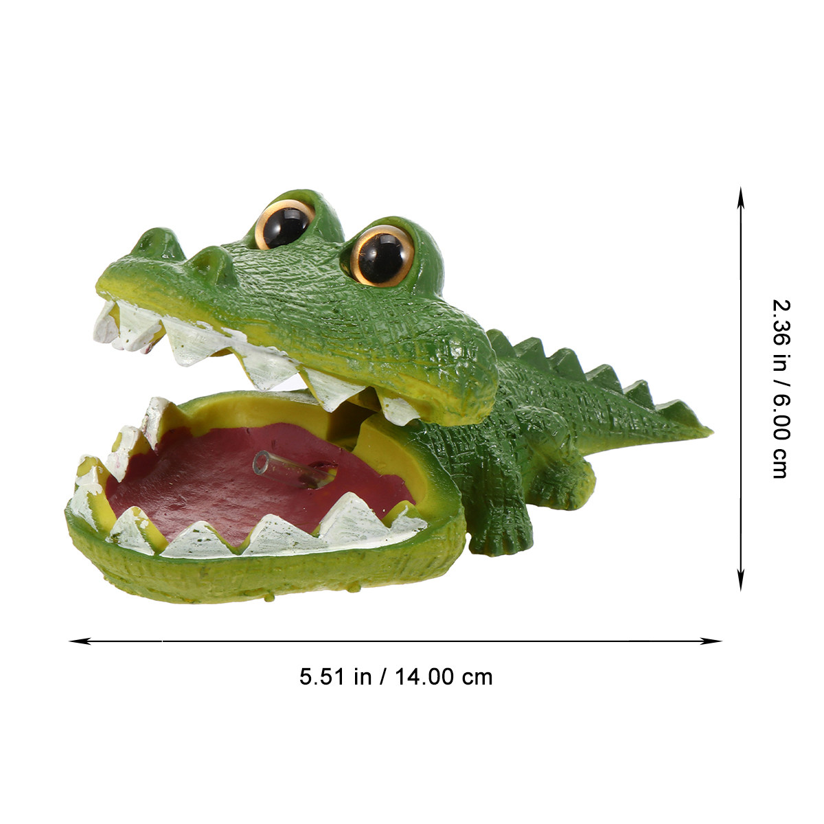 Lively Alligator Aquarium Orna - Aquarium Fish Alligator 评论和价格