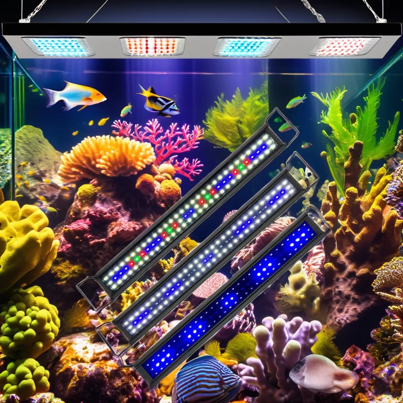 172145 RGB 30W LED Aquarium Li - Aquarium Fish Rate 评论和价格