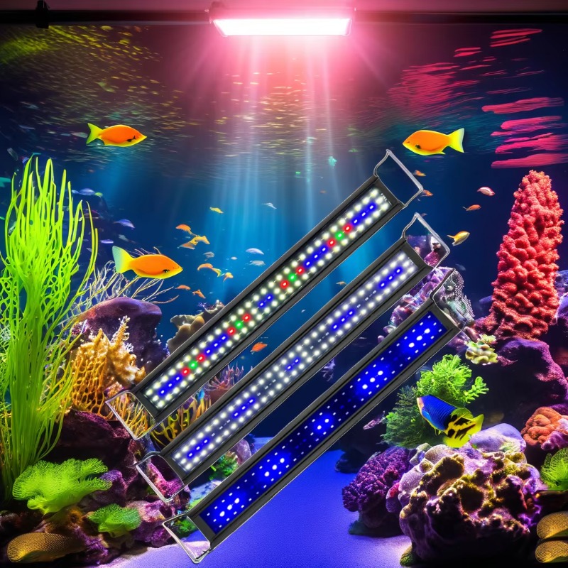 172145 RGB 30W LED Aquarium Li - Aquarium Fish Rate 评论和价格