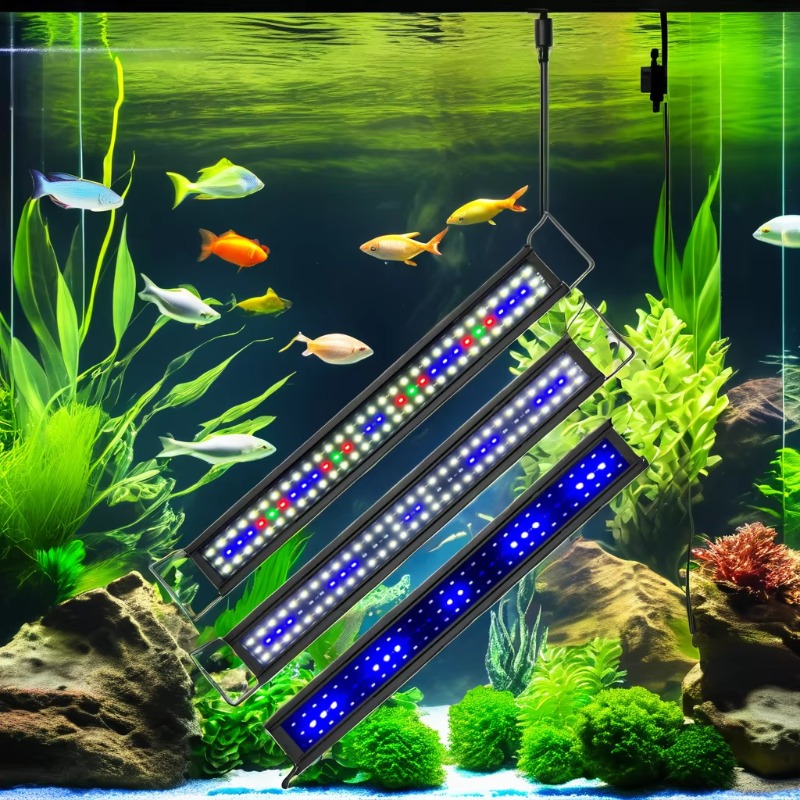172145 RGB 30W LED Aquarium Li - Aquarium Fish Rate 评论和价格