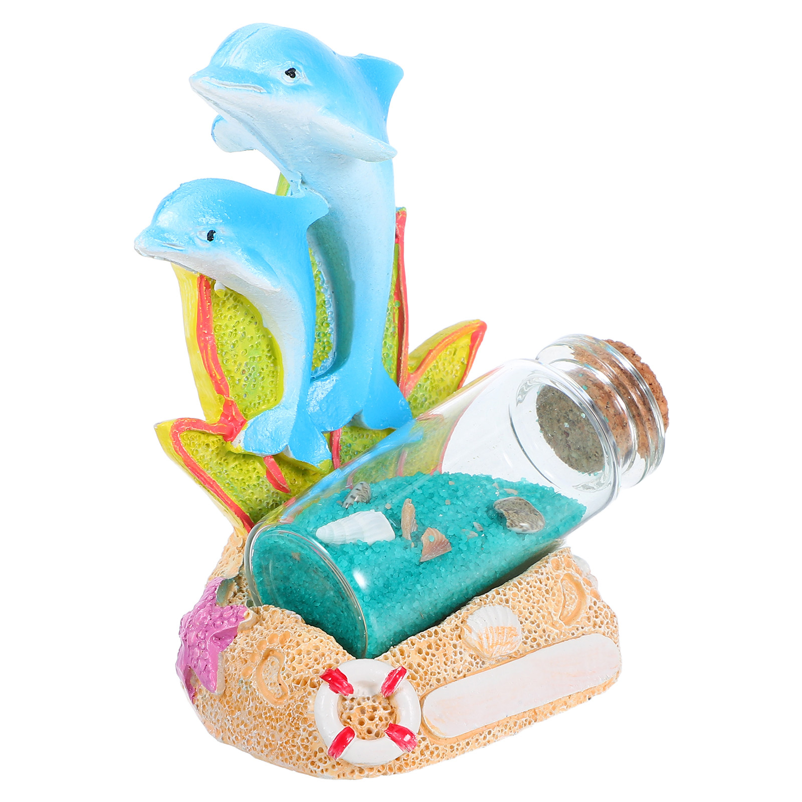 Dolphin Resin Sculpture Drift  - Aquarium Fish Dolphin 评论和价格