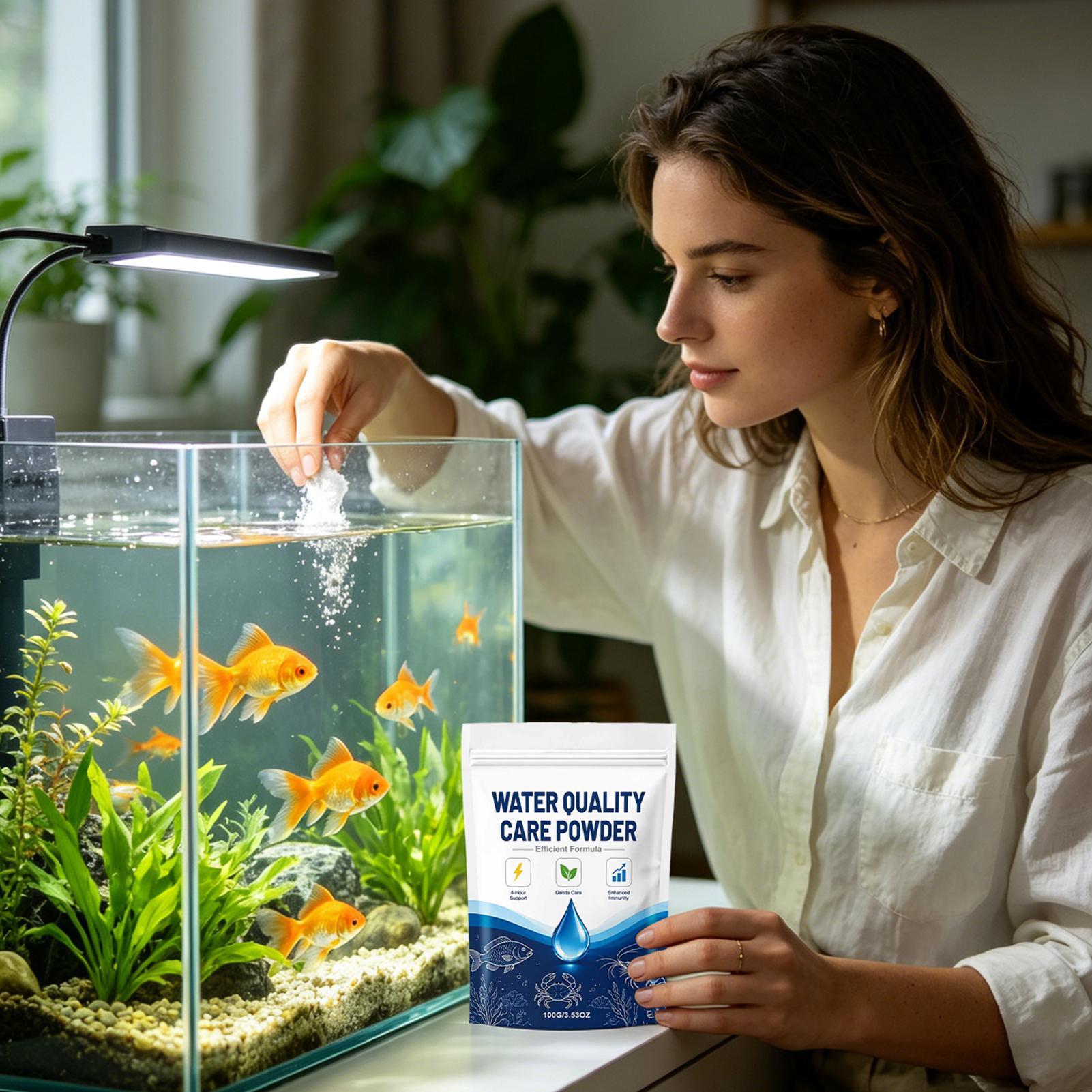 100g Aquarium Water Clarifier  - Aquarium Fish Medicine 评论和价格
