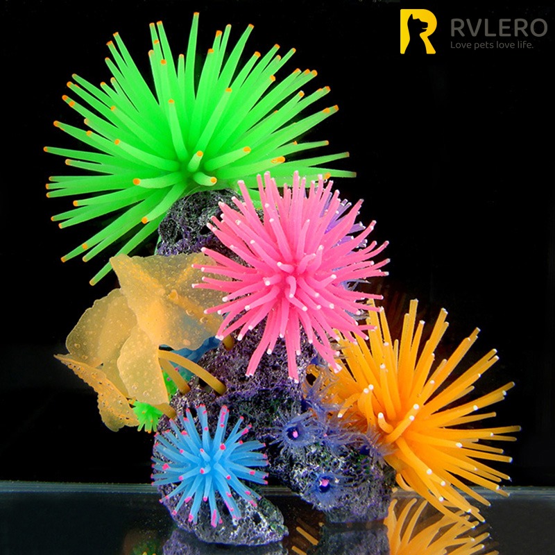 Luminous Simulation Sea Anemon - Aquarium Fish Names 评论和价格