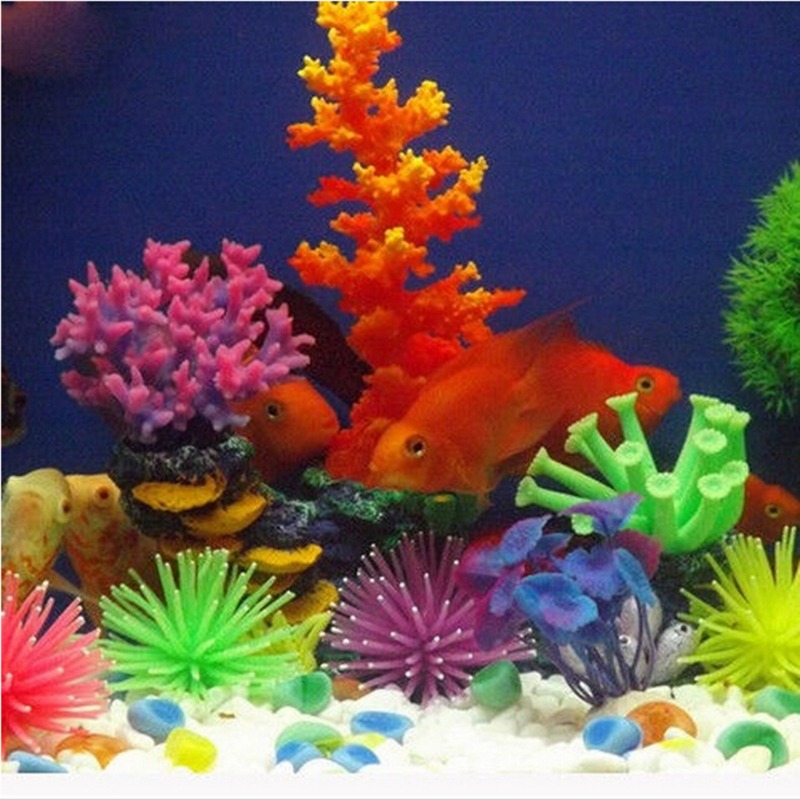 Luminous Simulation Sea Anemon - Aquarium Fish Names 评论和价格
