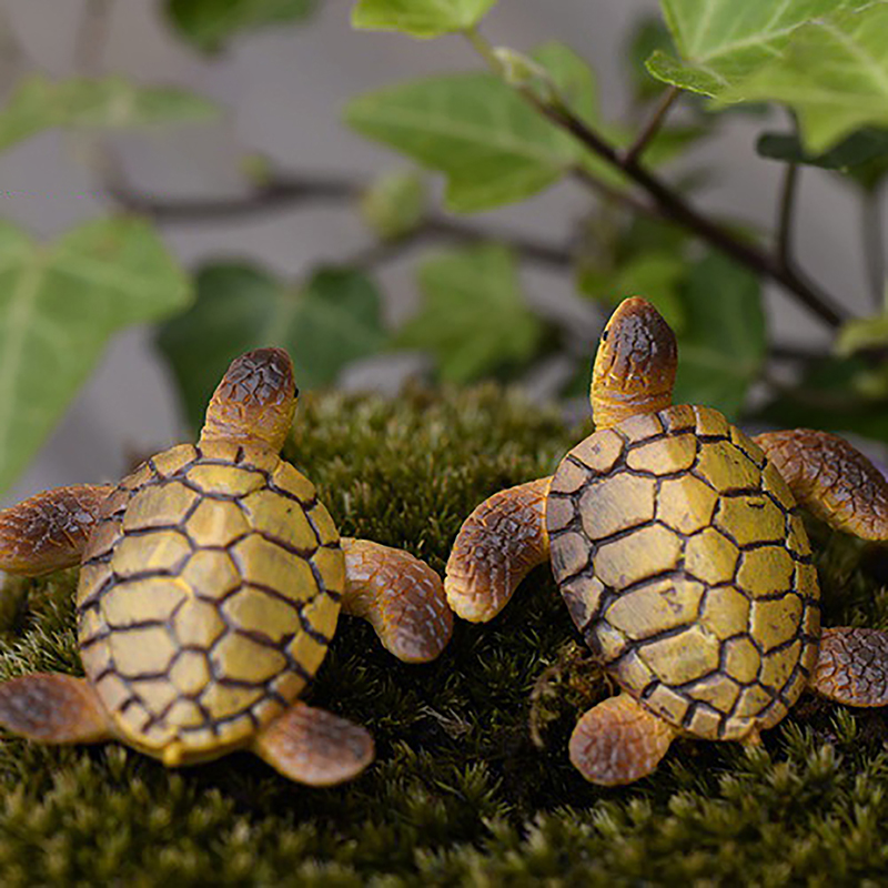 1PC Mini Sea Turtle Model Resi - Aquarium Fish Names 评论和价格
