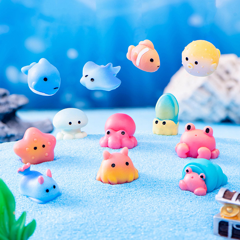 1PC Creative Resin Ocean Anima - Aquarium Fish Dolphin 评论和价格