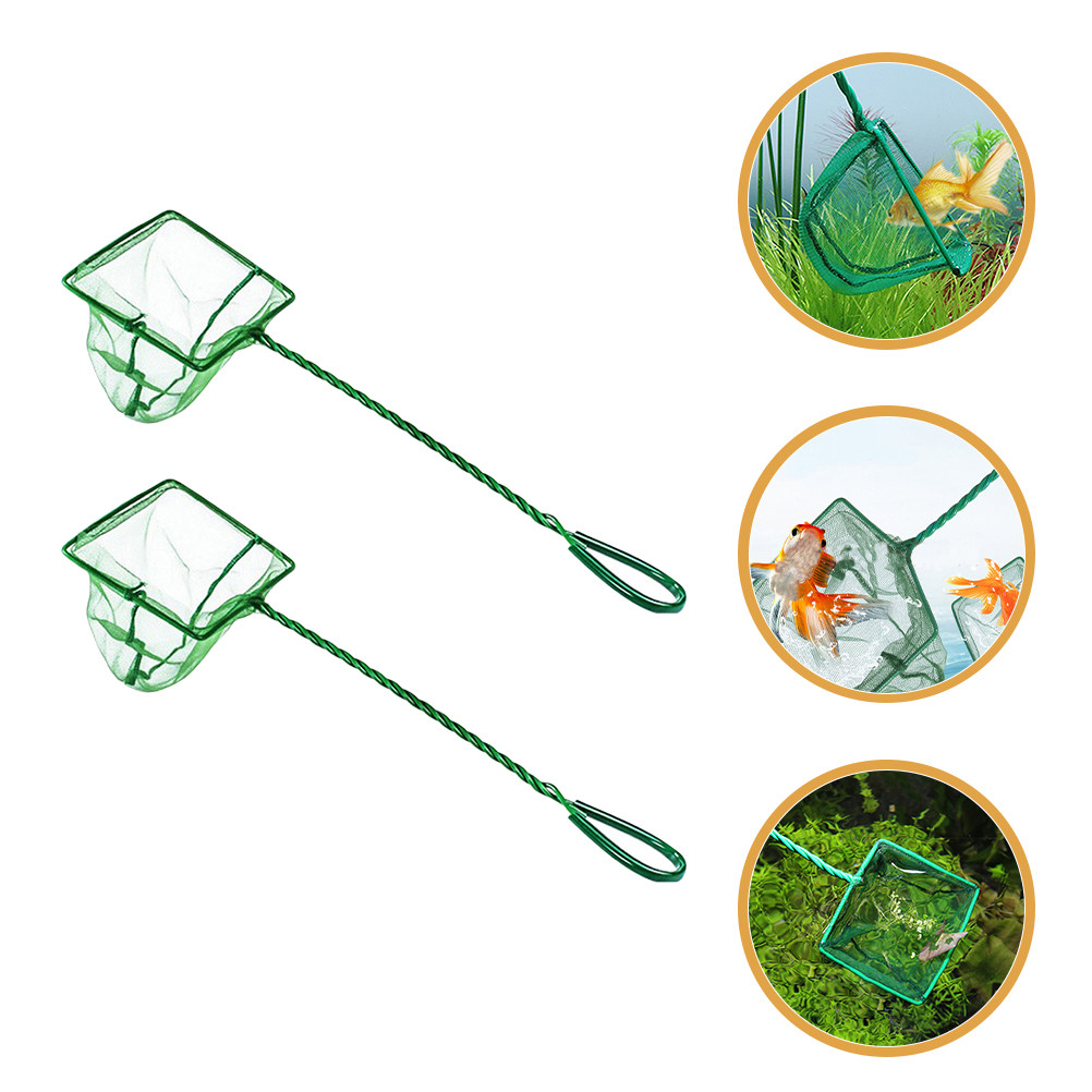 2Pcs Portable Fish Net Aquariu - Aquarium Fishland 评论和价格
