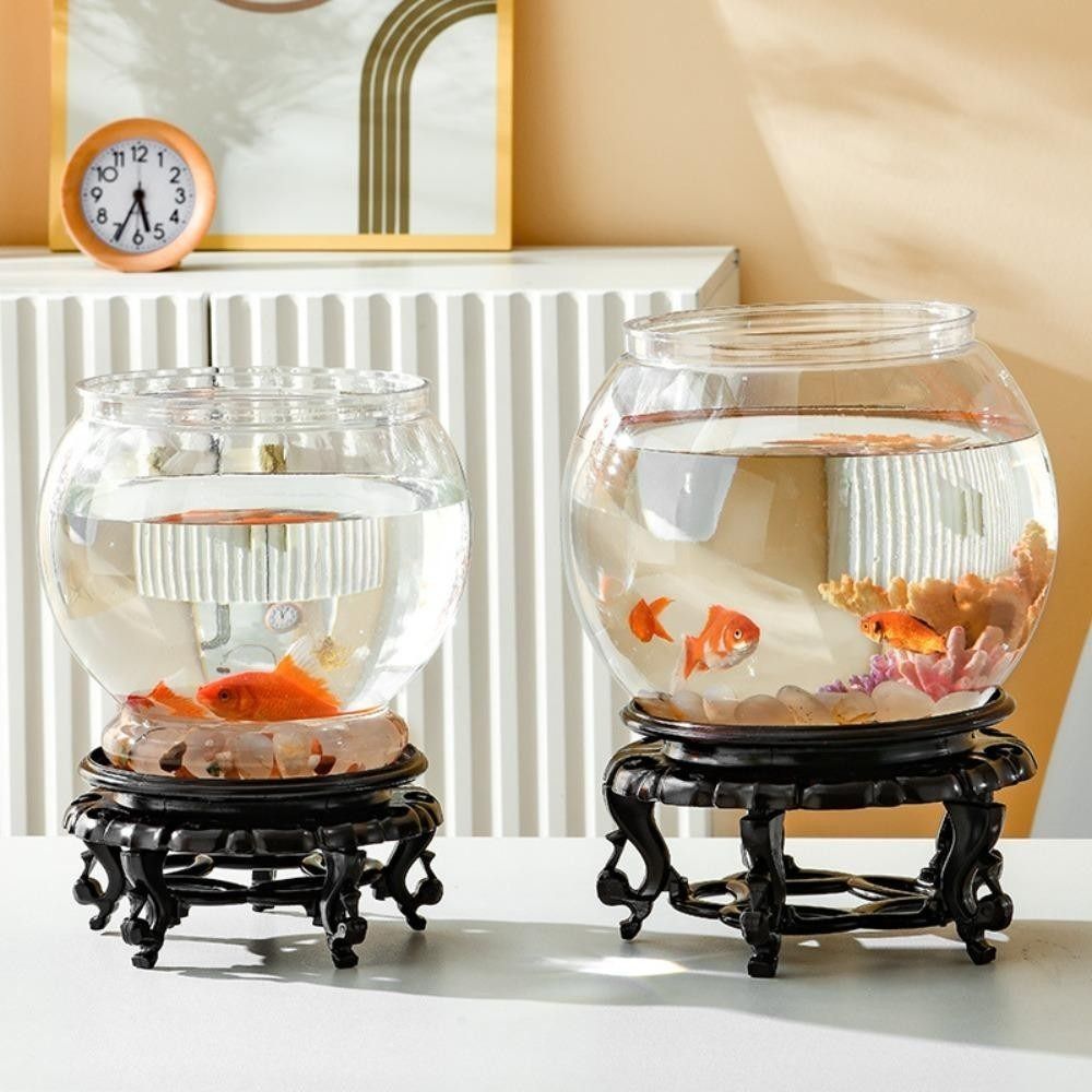 New Transparent Fish Tank Roun - Aquarium Fish Names 评论和价格