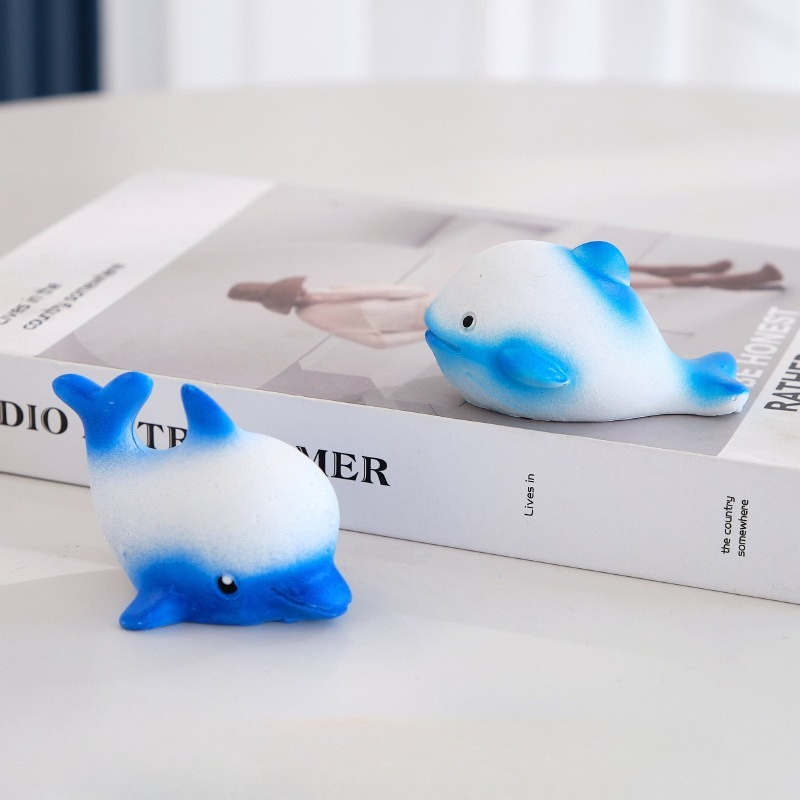 Mini Ocean Animal Figurines Fi - Aquarium Fish Dolphin 评论和价格