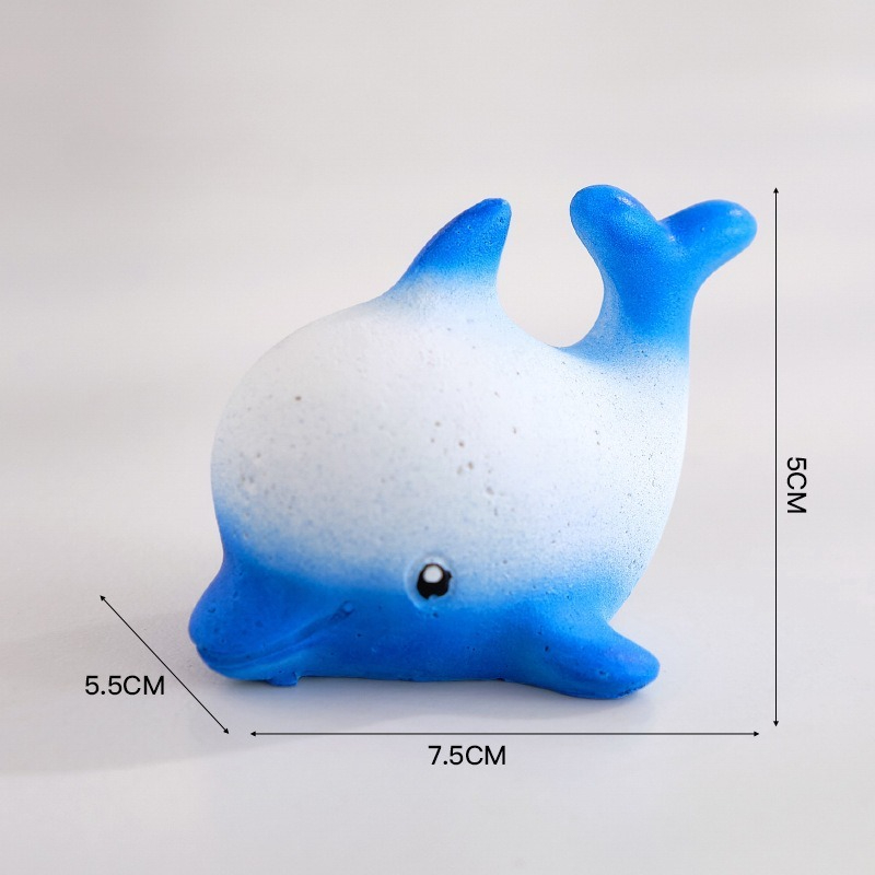 Mini Ocean Animal Figurines Fi - Aquarium Fish Dolphin 评论和价格