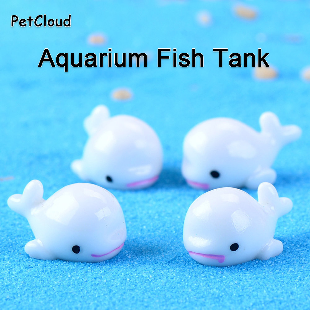 5pcs Fish Tank Ornament Ducks  - Aquarium Fish Dolphin 评论和价格