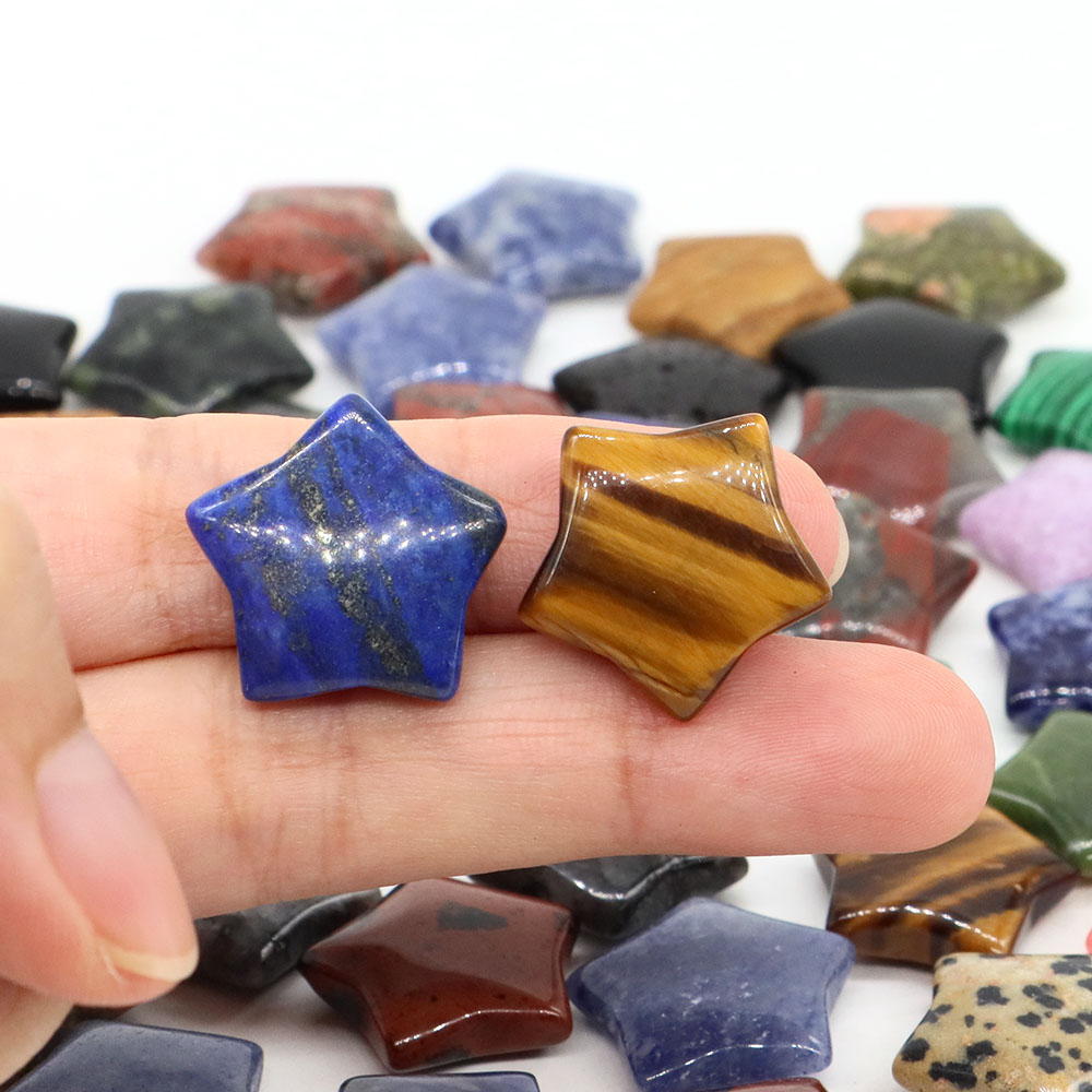 20mm Mini Star Natural Stones  - Aquarium Fish Names 评论和价格